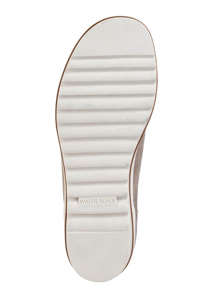 Waldl&auml;ufer Sandale mit herausnehmbarem Lederfussbett 