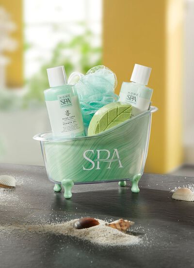 Bade-Set in Duftrichtung Aloe Vera, 5-teilig 