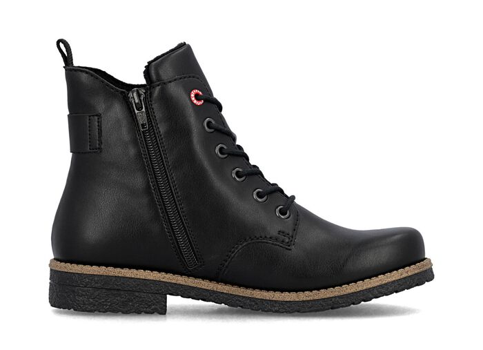 Rieker, klassische Damen-Stiefeletten, mit Reissverschluss SCHWARZ