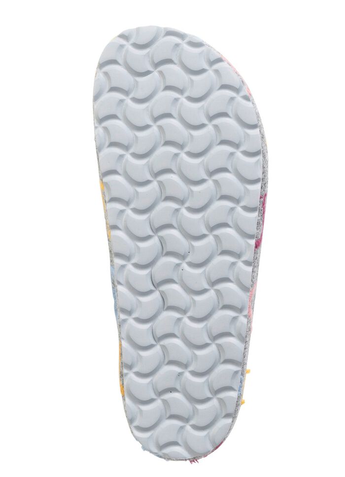 Laurina, klassiche Damen-Hausschuhe, Weite H, mit anatomisch geformtem Fu&szlig;bett 