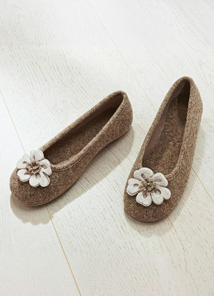 Ballerina von Varomed aus angenehmem Filzmaterial 