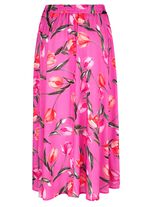 Rock mit floraler Dessinierung 