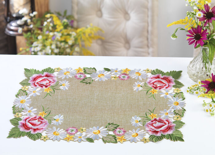 Tisch- und Raumdekoration in harmonischen Farben GRÜN-BUNT