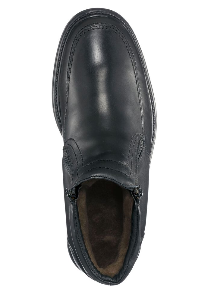 Stiefelette mit zwei Seitenreissverschl&uuml;sse SCHWARZ