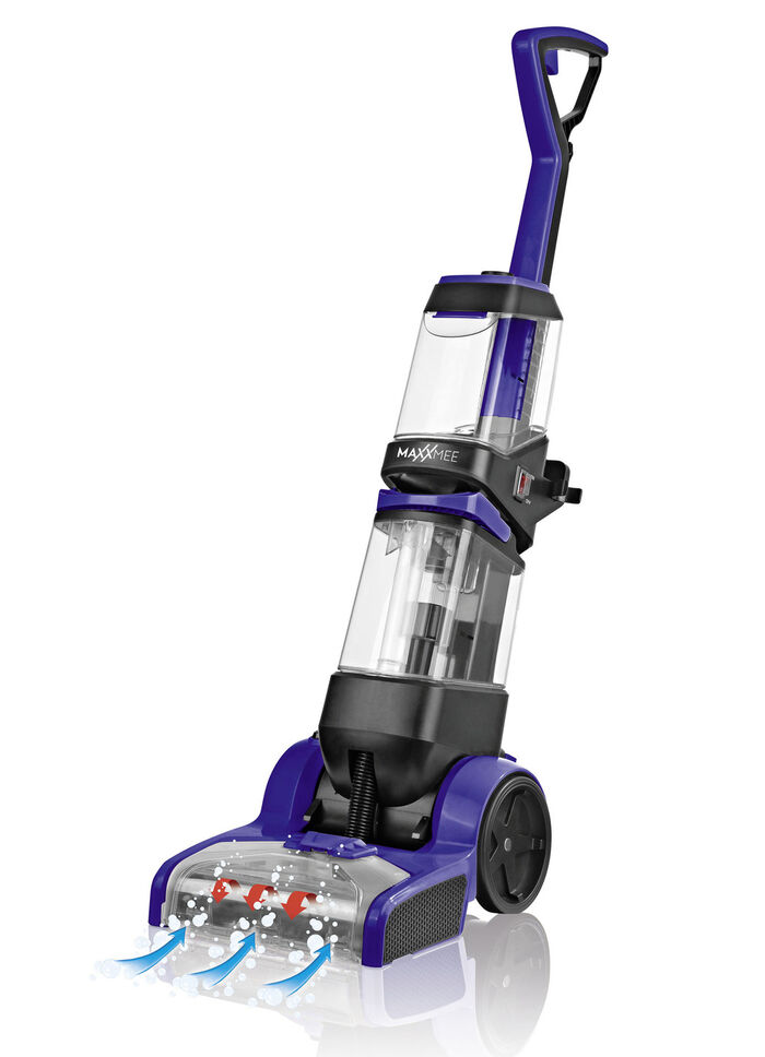 Profi-Reiniger 3-in-1 – für Teppiche und Hartböden ANTHRAZIT-BLAU
