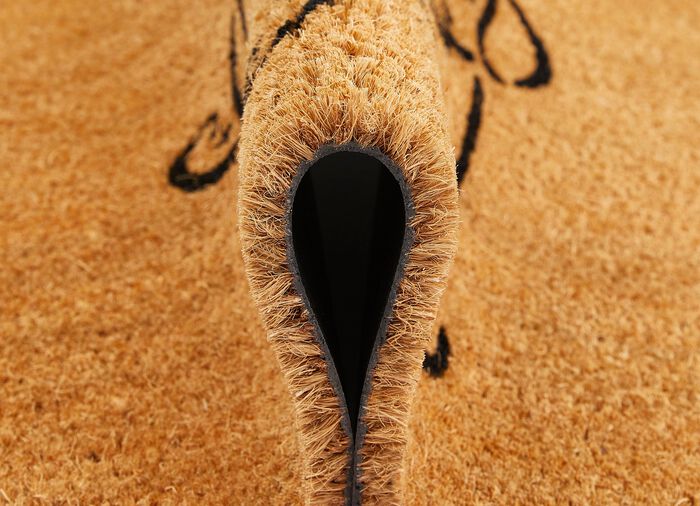 Pflegeleichte Kokosfussmatte 