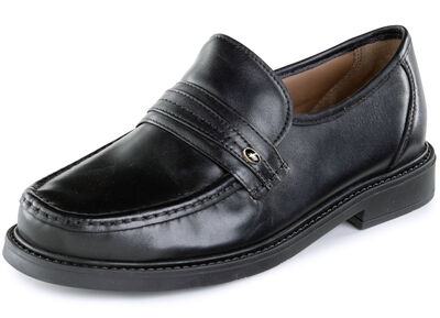 GINO GALANTE, schicke Herren-Slipper, mit Gummizug 