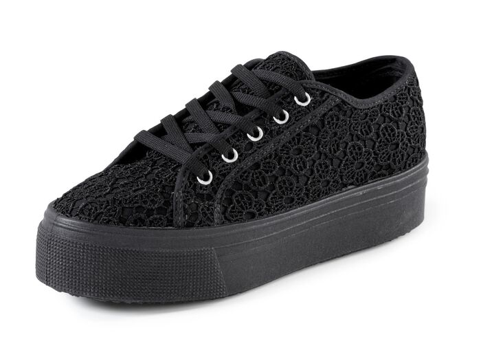 Elegante Damen-Schn&uuml;rschuhe, mit herausnehmbarem Fussbett 