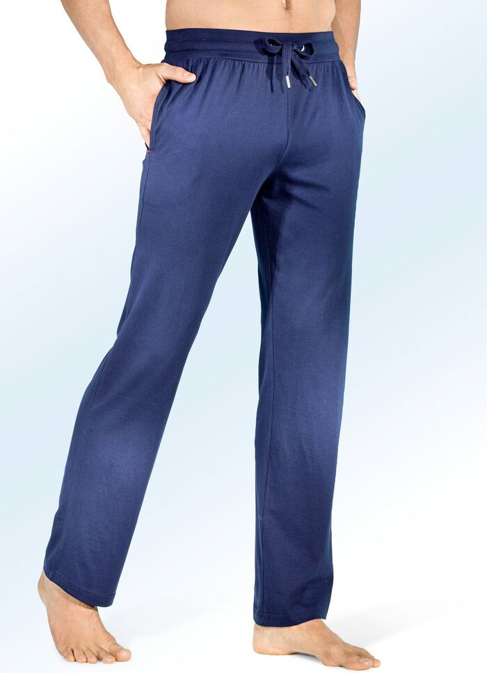 Zweierpack Pyjama- und Freizeithosen, lang, mit Durchzugsband und Seitentaschen 