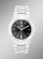 Quartz-Herrenuhr mit Edelstahlbandgeh&auml;use 