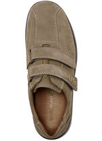Waldläufer, bequeme Herren-Slipper, Weite H, mit herausnehmbarem Fussbett TABAKBRAUN
