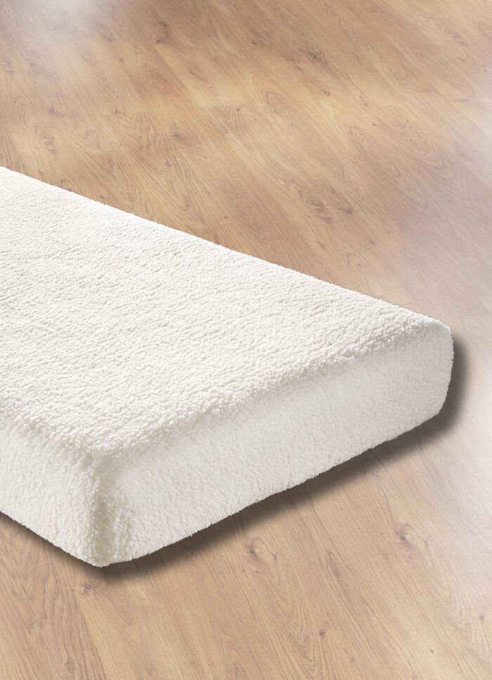 Spannbetttuch mit Sherpa-Teddy-Pl&uuml;sch f&uuml;r kuschelig warme N&auml;chte 