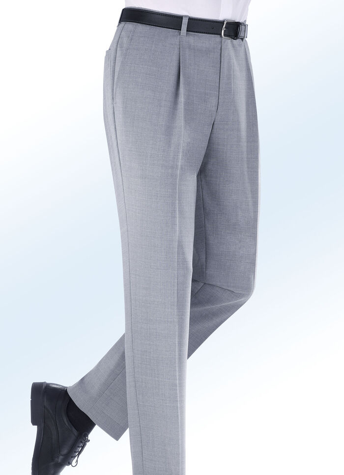 Legere Dehnbundhose in 4 Farben HELLGRAU