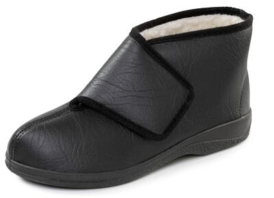 Gef&uuml;tterte Herren-Hausschuhe, mit Schurwolle 