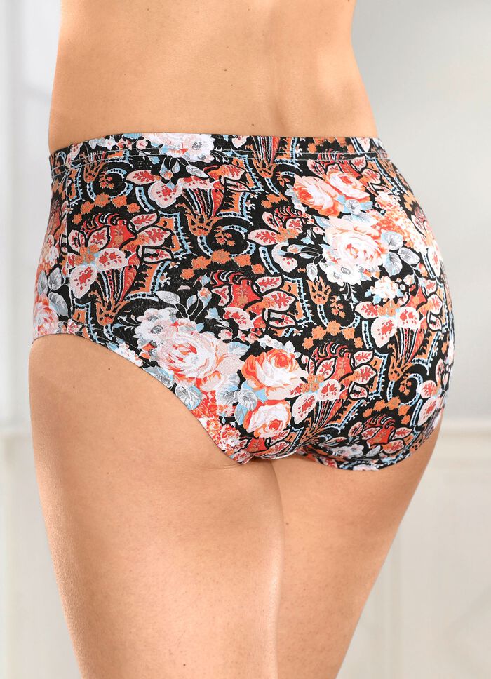 Viererpack Slips mit Gummizug im Bund 