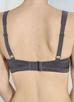 Zweierpack BH mit Spitzeneinsätzen 1X GRAFIT, 1X PUDER