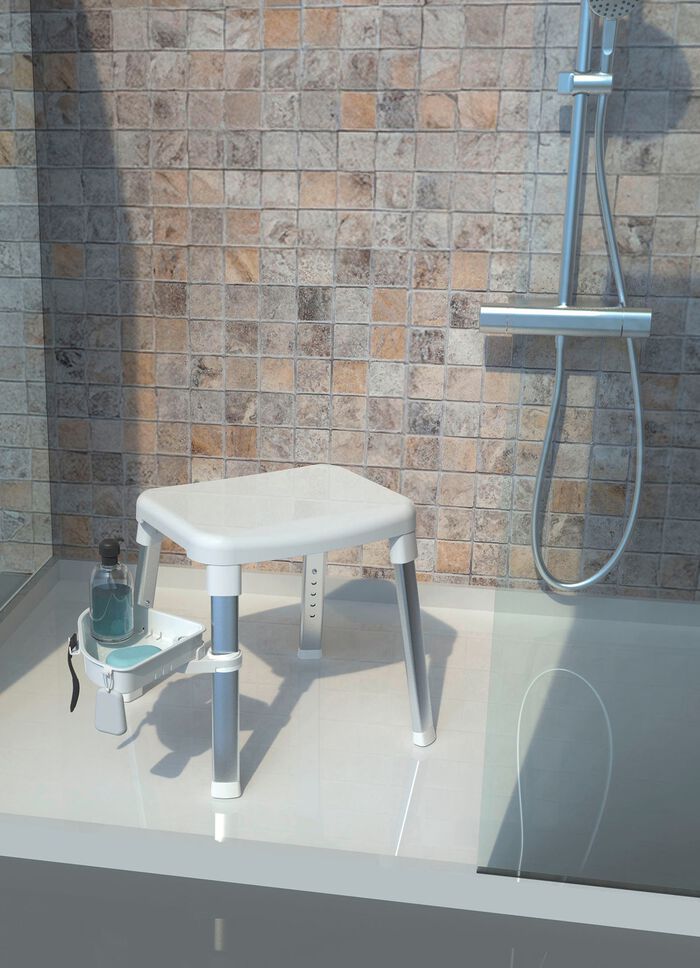 Stabiler Dusch-und Badehocker 