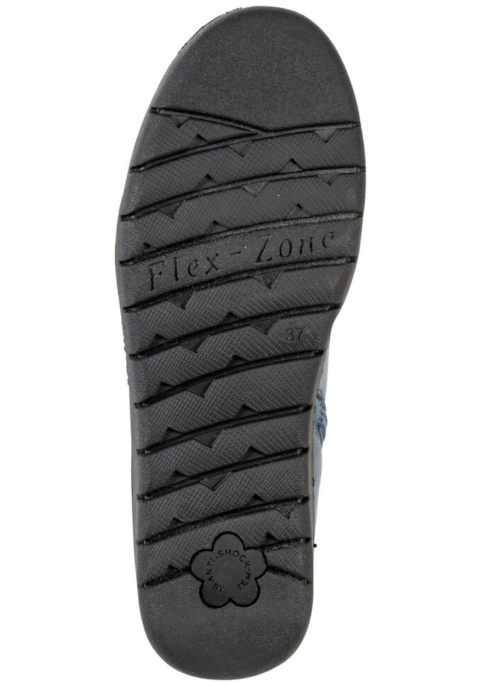 ELENA EDEN, gefütterte Damen-Boots, Winterschuhe, Weite H, mit herausnehmbarem Fussbett JEANS