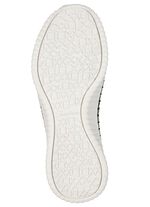 SKECHERS Slipper aus dehnbarem Strick-Material SCHWARZ