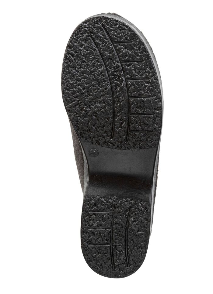 Haus-Stiefel mit praktischem Reissverschluss SCHWARZ