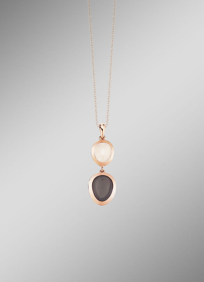 Zauber des Mondes – Anhänger mit echtem Mondstein 