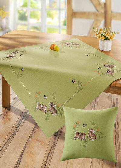Tisch- und Raumdekoration mit Hasen-Motiven, , large