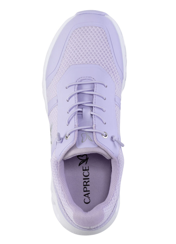 Caprice Sneaker mit elastischer Zier-Schnürung FLIEDER