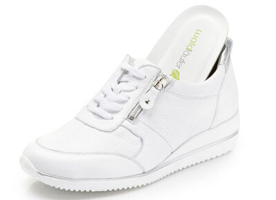 Waldläufer, leichte Damen-Sneaker, Weite H, mit herausnehmbarem Fussbett 