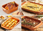 Livington Copperline WonderCooker inkl. Glasdeckel und Gittereinsatz, 