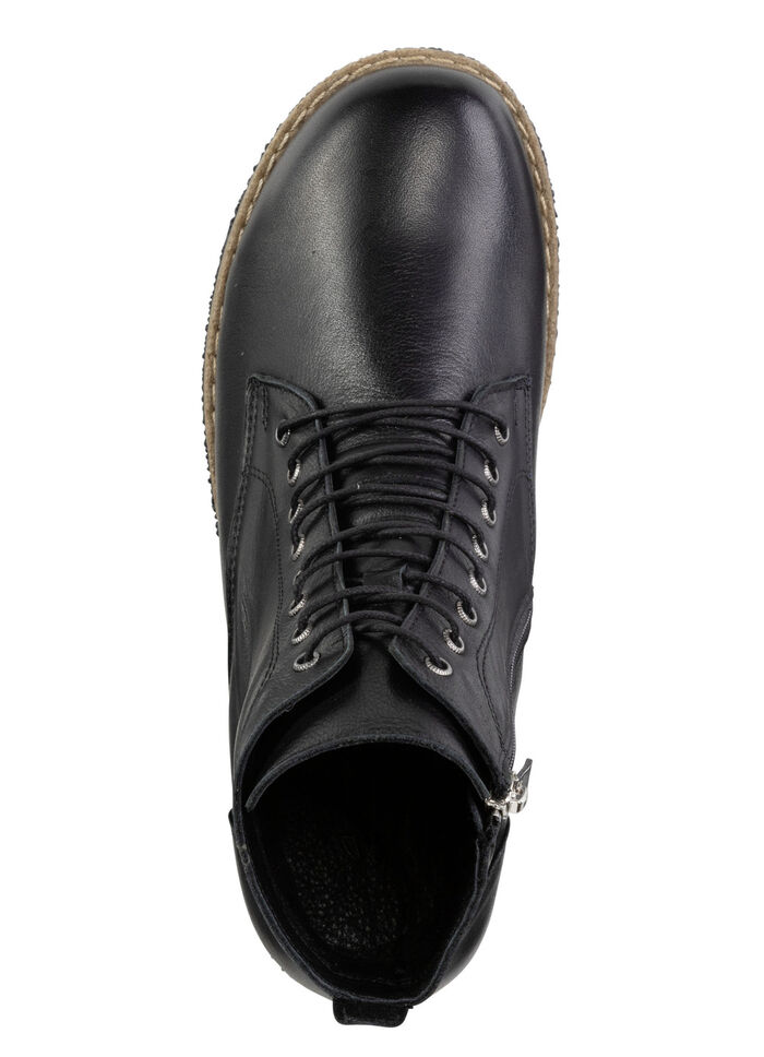 Andrea Conti, klassiche Damen-Boots, mit herausnehmbarem Fussbett SCHWARZ