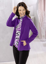 Shirtjacke mit Eingrifftaschen 
