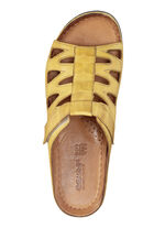 Gemini Pantolette aus teilweise schattiertem Rind-Nappaleder, 