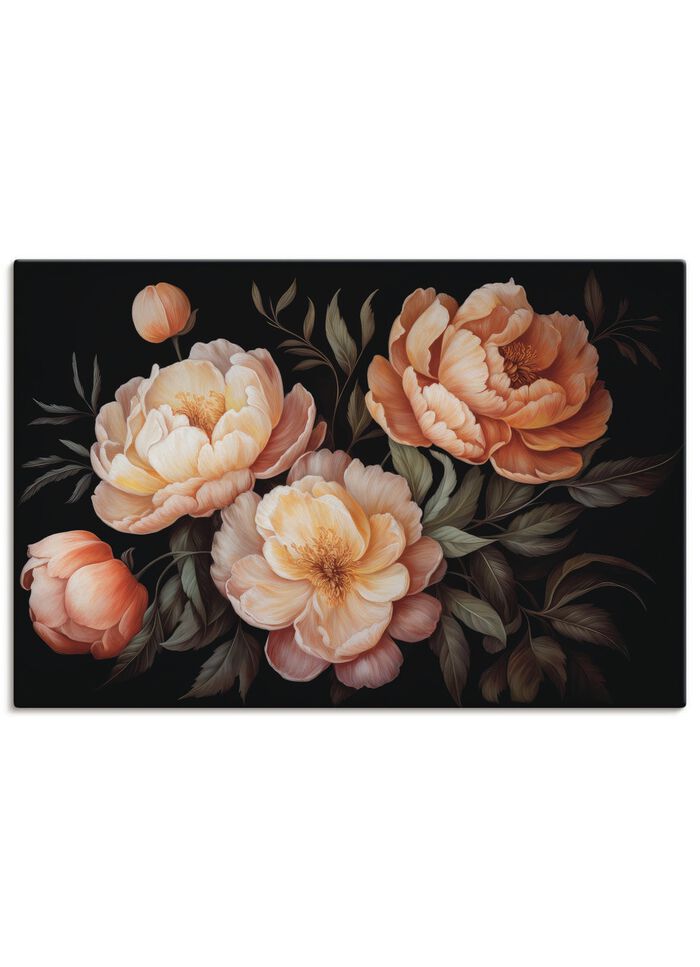 Hochwertiges Leinwandbild mit Holzrahmen 