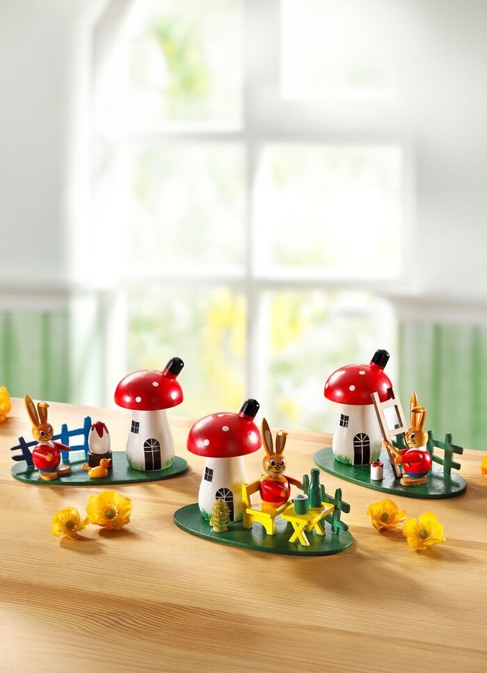 Oster-Deko, 3er-Set, aus Holz 