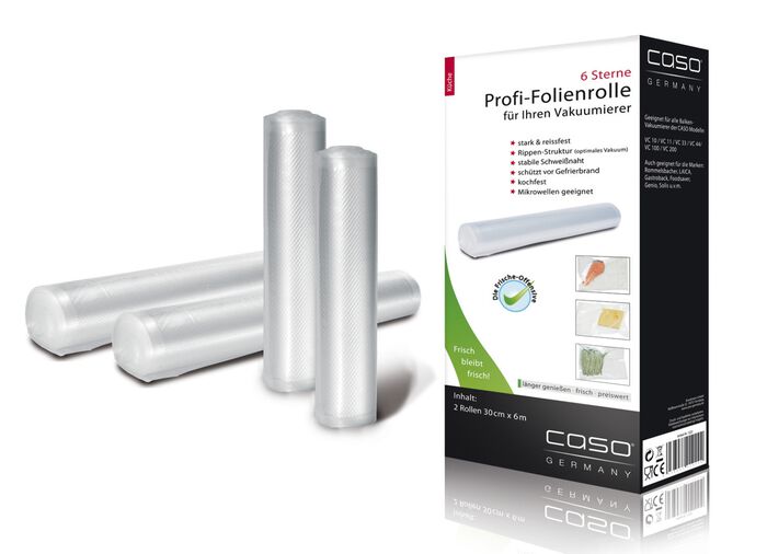 Folienrollen-Set, 2-teilig, für Caso Vakuumierer 