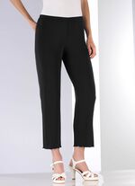 Weich fliessende, 7/8-lange Hose 