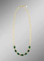 Eleganz trifft auf Moderne &ndash; Garnitur mit synth. Malachit 