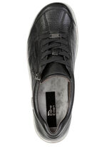 ELENA EDEN, atmungsaktive Damen-Sneaker, Weite H, mit herausnehmbarem Fussbett SCHWARZ