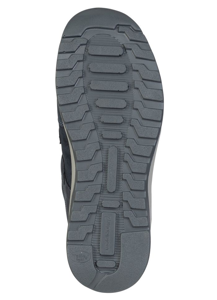 Waldl&auml;ufer, bequeme Herren-Slipper, Weite K, mit herausnehmbarem Fussbett MARINE