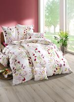 Farbenfrohe Bettw&auml;sche-Garnitur von Mesana 