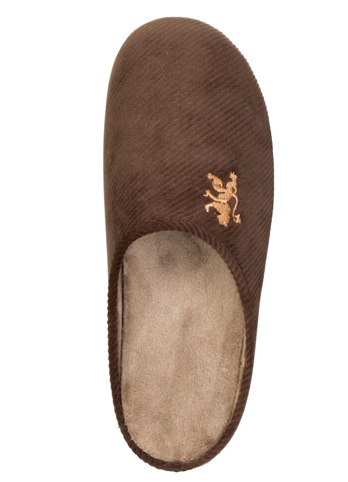 Elegante Herren-Hausschuhe, mit herausnehmbarem Fussbett 