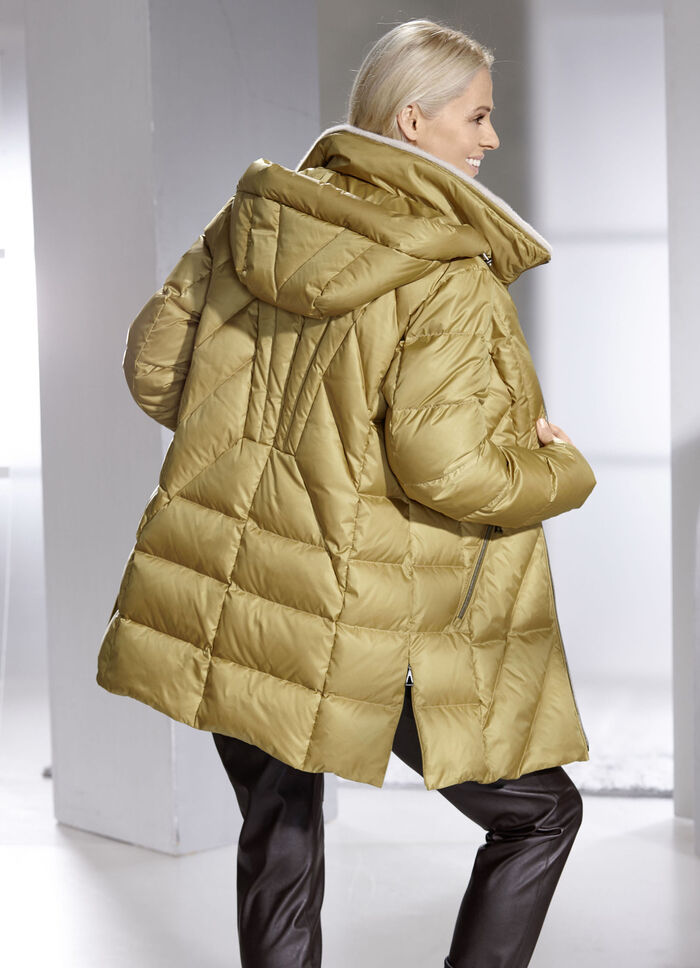Daunenjacke mit abnehmbarer Kapuze HONIG