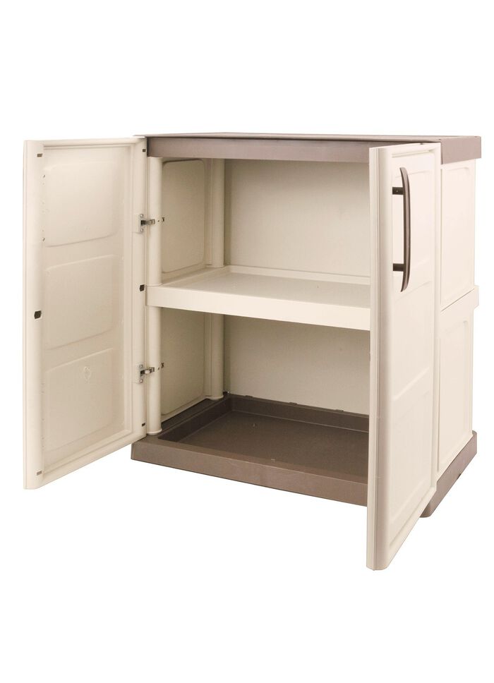 Stabile Gartenschr&auml;nke BEIGE