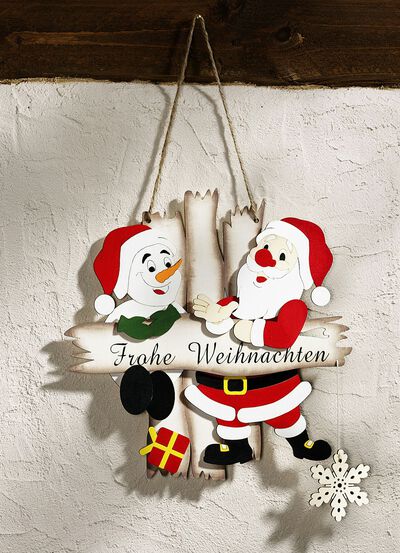 Dekohänger «Frohe Weihnachten» 