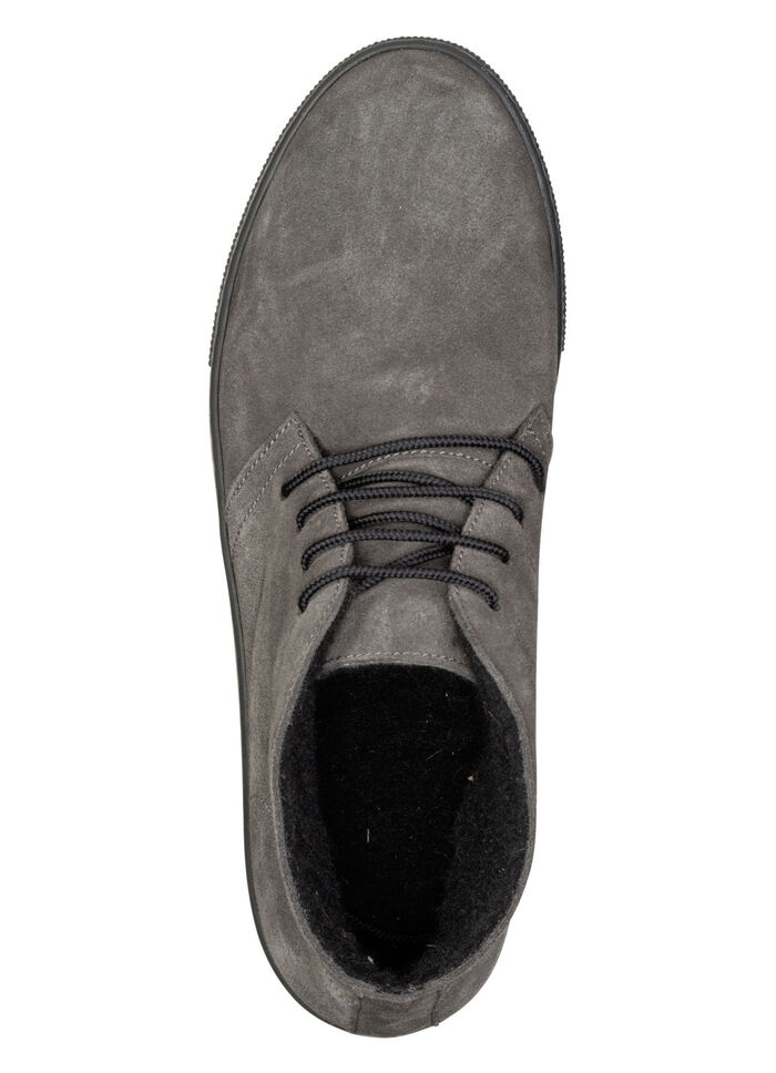 GINO GALANTE, gefütterte Herren-Boots, Winterschuhe, mit Wolle GRAU