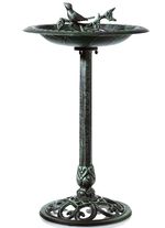 Vogeltr&auml;nke mit Schale aus Eisen 