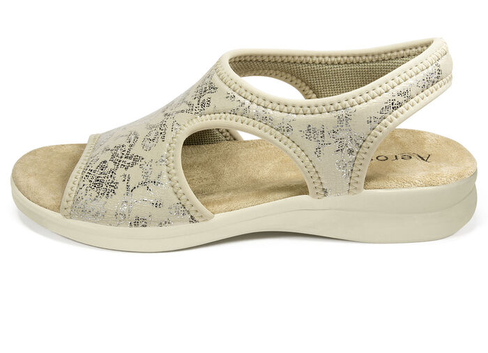 Sandalette von Aerosoft in Weite G–H BEIGE