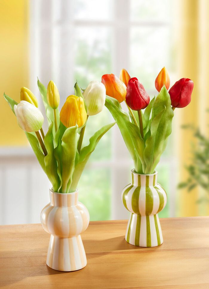 Tulpenbund mit Vase 