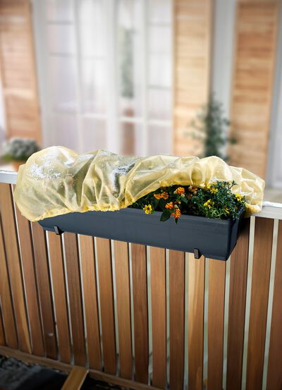 Blumenkastenhauben, 2er-Set 