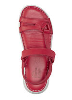 ELENA EDEN Sandale aus weichem Nappaleder ROT